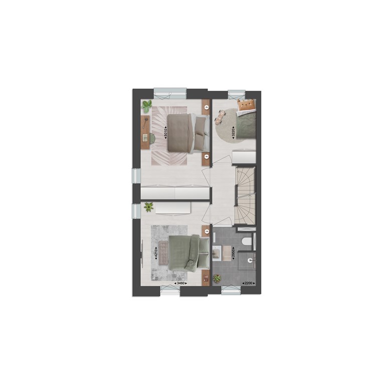 mediumsize floorplan