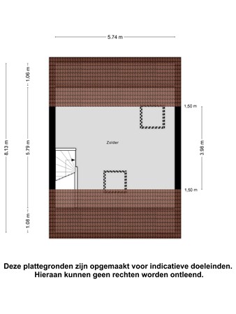 Floorplan - Fuut 17, 9781 ZG Bedum