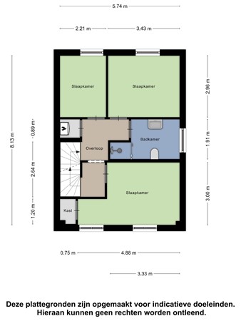 Floorplan - Fuut 17, 9781 ZG Bedum