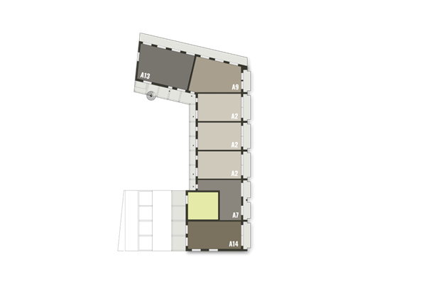 Bernard Rölinghof Bouwnummer 51, 9743 AN Groningen - ligging A14 Vertex.png