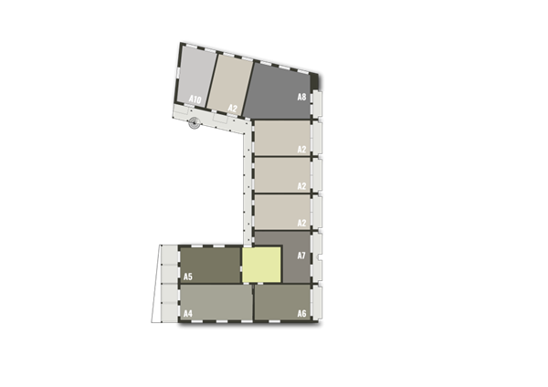 Bernard Rölinghof Bouwnummer 21, 9743 AN Groningen - ligging A2 Vertex.png
