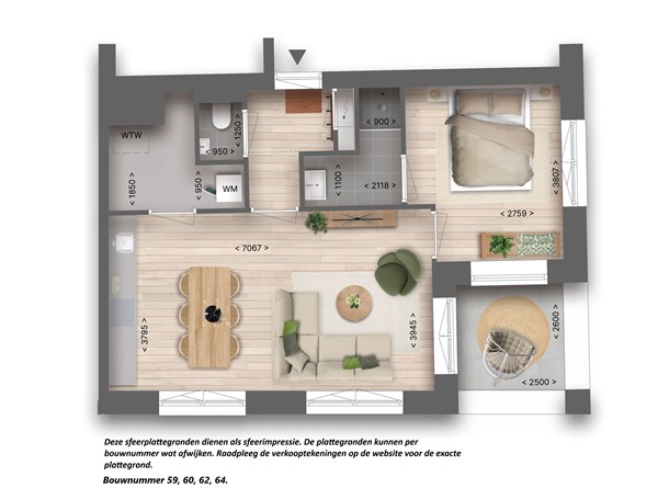 Bernard Rölinghof Bouwnummer 60, 9743 AN Groningen - Type B3-Opus-BNR-59-60-62-64.jpg