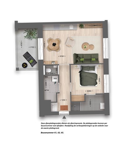 Bernard Rölinghof Bouwnummer 63, 9743 AN Groningen - Type B4-Opus-BNR-61-63-65.jpg