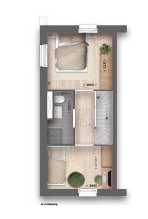 Bernard Rölinghof Bouwnummer 97, 9743 AN Groningen - Type S4-BNR-97-Aura-2e-hoek.jpg