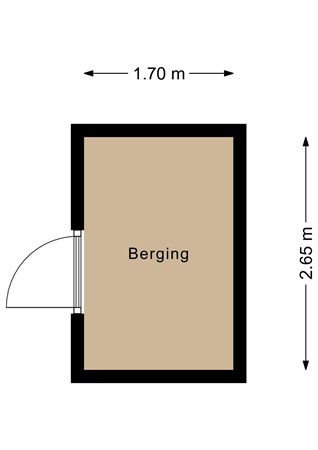 Kraanvogelstraat 88, 9713 BS Groningen - Berging - 2D.jpg
