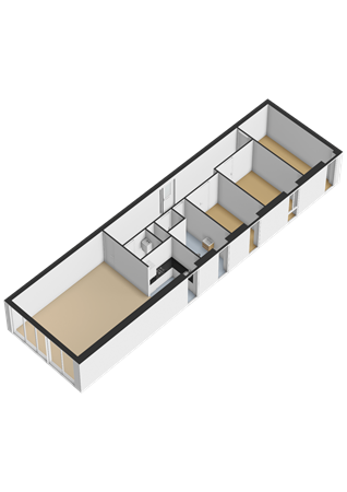 Kraanvogelstraat 88, 9713 BS Groningen - Appartement - 3D.png