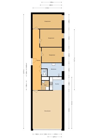 Kraanvogelstraat 88, 9713 BS Groningen - Appartement - 2D.jpg