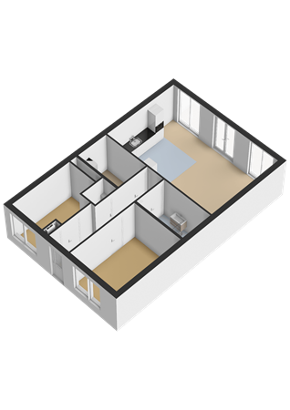 Vossenburglaan 52, 9613 CG Meerstad - Begane grond - 3D.png