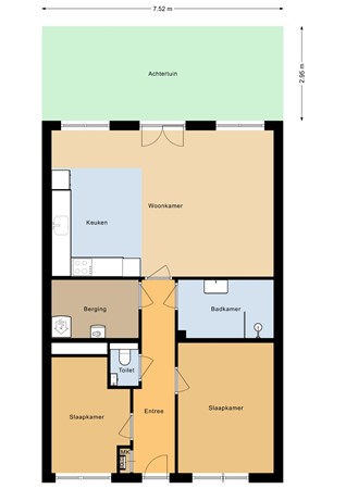 Vossenburglaan 52, 9613 CG Meerstad - Situatie - 2D.jpg