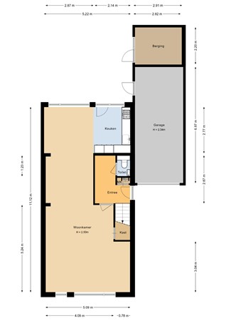 Tormentilstraat 106, 9731 DP Groningen - Begane grond - 2D.jpg