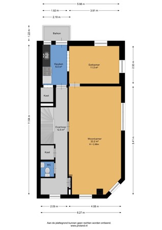 Koninginnelaan 59A, 9717 BP Groningen - Eerste verdieping - 2D.jpg