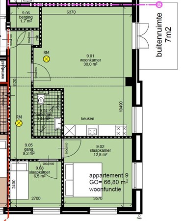 Raadhuisplein 1B, 9481 BG Vries - appartement 9.JPG