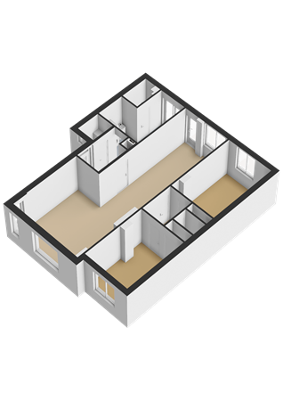 Florakade 400, 9713 ZL Groningen - Begane grond - 3D.png