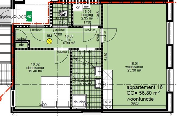 Raadhuisplein 1N, 9481 BG Vries - appartement 16.JPG