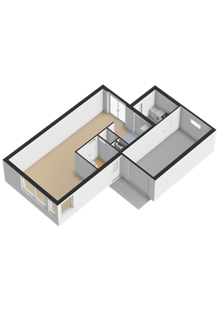 Laan der Kruisheren 51, 9617 EB Harkstede - Begane grond - 3D.png