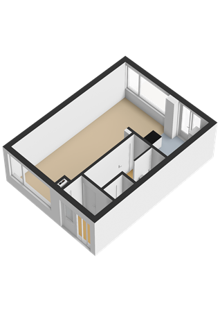 Vogelkersstraat 17, 9741 NK Groningen - Begane grond - 3D.png