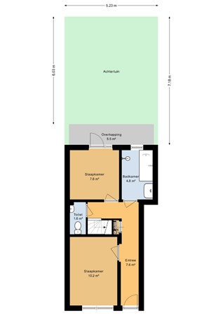 Hyacinthstraat 124, 9713 XJ Groningen - Situatie - 2D.jpg