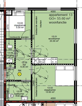 Raadhuisplein 1K, 9481 BG Vries - appartement 13.JPG