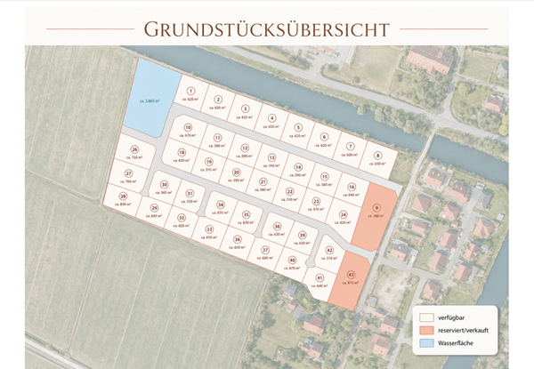 Hoher Weg Bouwnummer 2, 26844 Jemgum - kavelkaart.png
