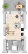 Hoher Weg Bouwnummer 2, 26844 Jemgum - plattegrond bg.png
