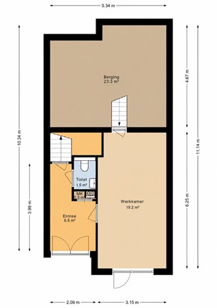 Klaas Schipperlaan 8, 9731 KD Groningen - Begane grond - 2D werkkamer.jpg
