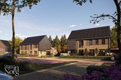 Twee-onder-één kap, langskap