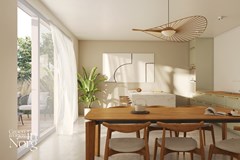 Twee-onder-één kap, langskap