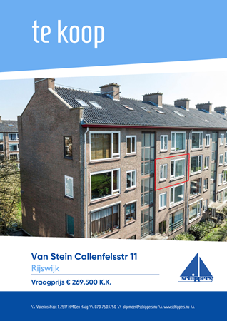 Brochure preview - Van Stein Callenfelsstr 11, 2283 JC RIJSWIJK (1)