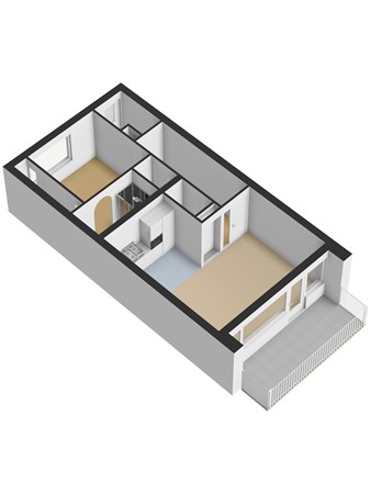 Floorplan - Gedempte Sloot 38, 2513 TD Den Haag