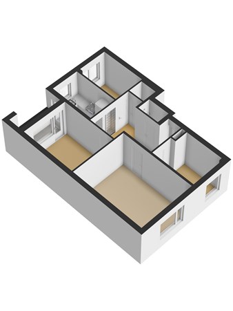 Floorplan - Mariniersweg 86D, 3011 NV Rotterdam