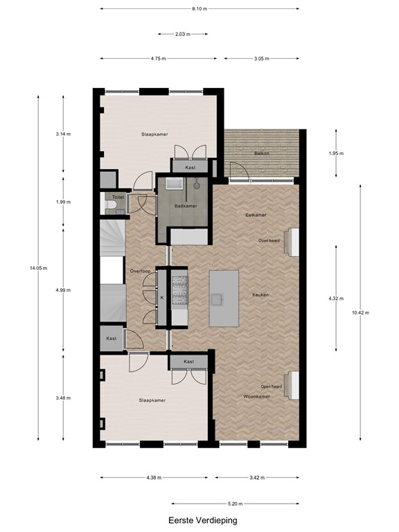 mediumsize floorplan