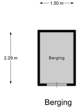 Floorplan - Anna Paulownastraat 74C, 2518 BJ Den Haag