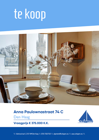 Brochure preview - Anna Paulownastraat 74-C, 2518 BJ DEN HAAG (1)