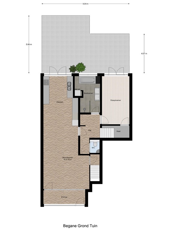 mediumsize floorplan