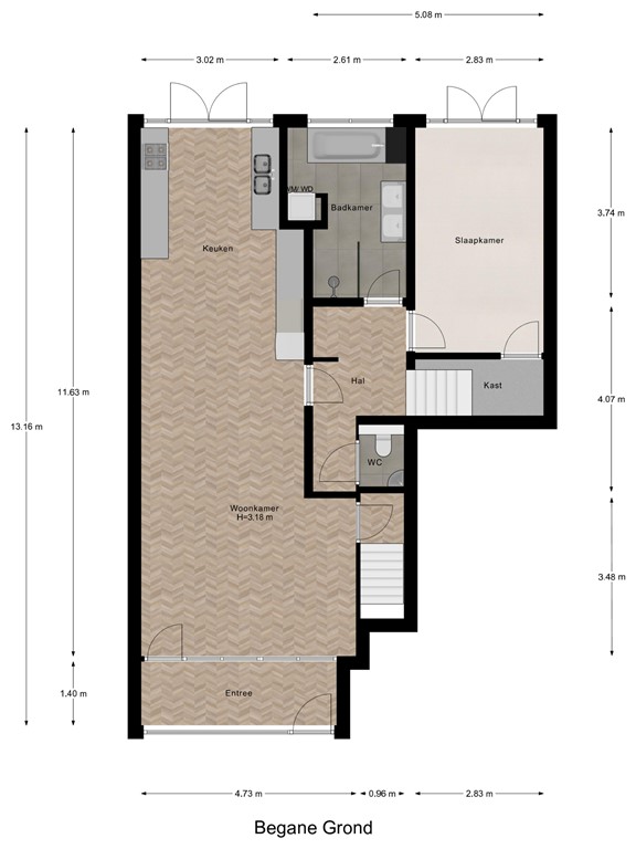 mediumsize floorplan