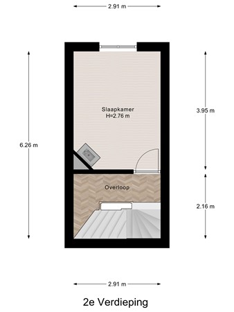 Floorplan - Van Boetzelaerlaan 124, 2581 AX Den Haag