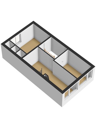 Floorplan - Gerard Van Loonstraat 12, 2612 HV Delft