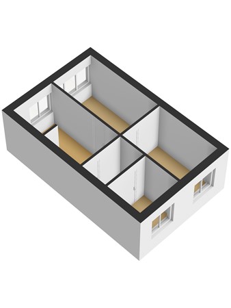 Floorplan - Gerard Van Loonstraat 12, 2612 HV Delft