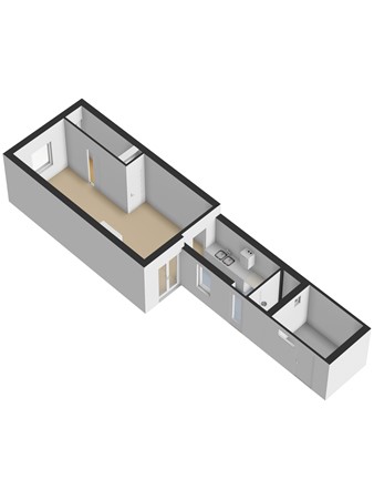 Floorplan - Gerard Van Loonstraat 12, 2612 HV Delft