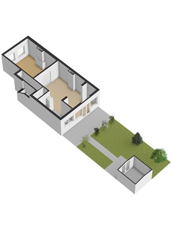 Floorplan - Van Merlenstraat 68, 2518 TG Den Haag