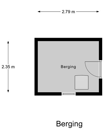 Floorplan - Bessie Smithstraat 6, 3069 XP Rotterdam