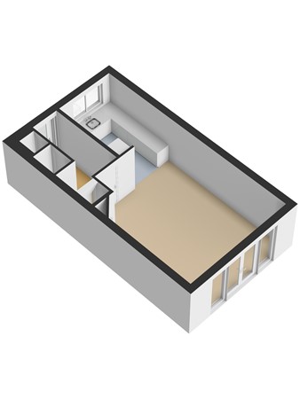 Floorplan - Bessie Smithstraat 6, 3069 XP Rotterdam