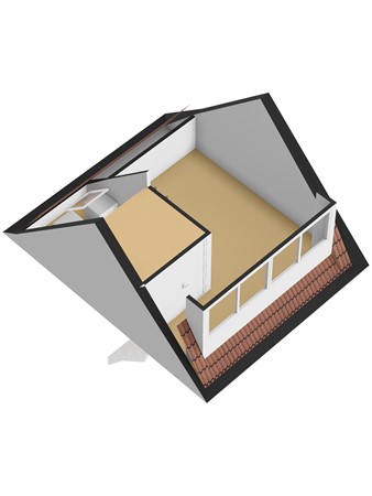 Floorplan - Bessie Smithstraat 6, 3069 XP Rotterdam