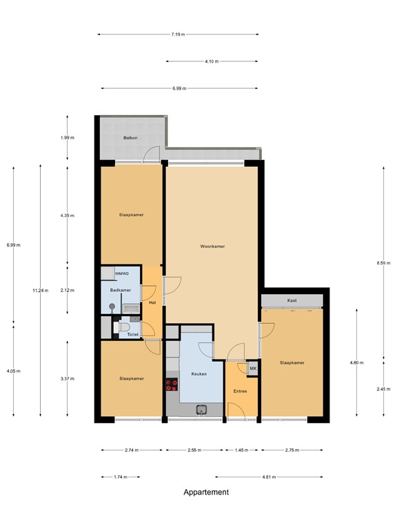 mediumsize floorplan