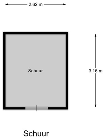 Floorplan - Knopenmakerstraat 19, 2645 JP Delfgauw