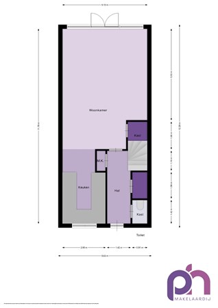 Smalspoor 9, 3264 PT Nieuw-Beijerland - 144315507_smalspoor_9_nie_begane_grond_first_design_20250220_f9aa1a.jpg