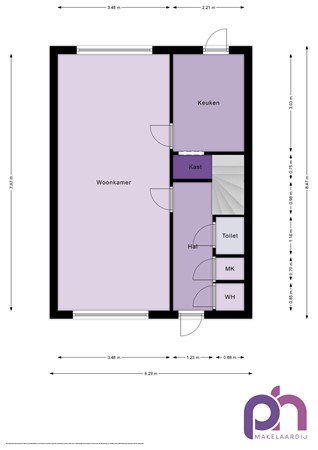 Molièreweg 19, 3076 GB Rotterdam - 129666399_molireweg_19_begane_grond_begane_grond_20250428_77430a.jpg