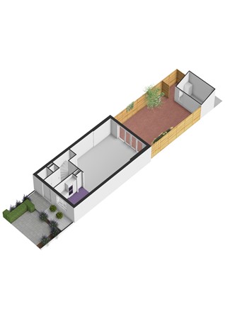 Bernhardstraat 1B, 3274 AB Heinenoord - Bernhardstraat 1B - Situatie - 3D.jpg