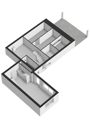 Middelsluissedijk Westzijde 87, 3281 LH Numansdorp - Middelsluissedijk Westzijde 87 - Souterrain - 3D.jpg