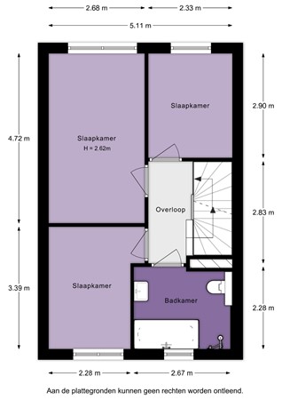 Oostdijk 195, 3261 KE Oud-Beijerland - Oostdijk 195 - 1e verdieping - 2D.jpg